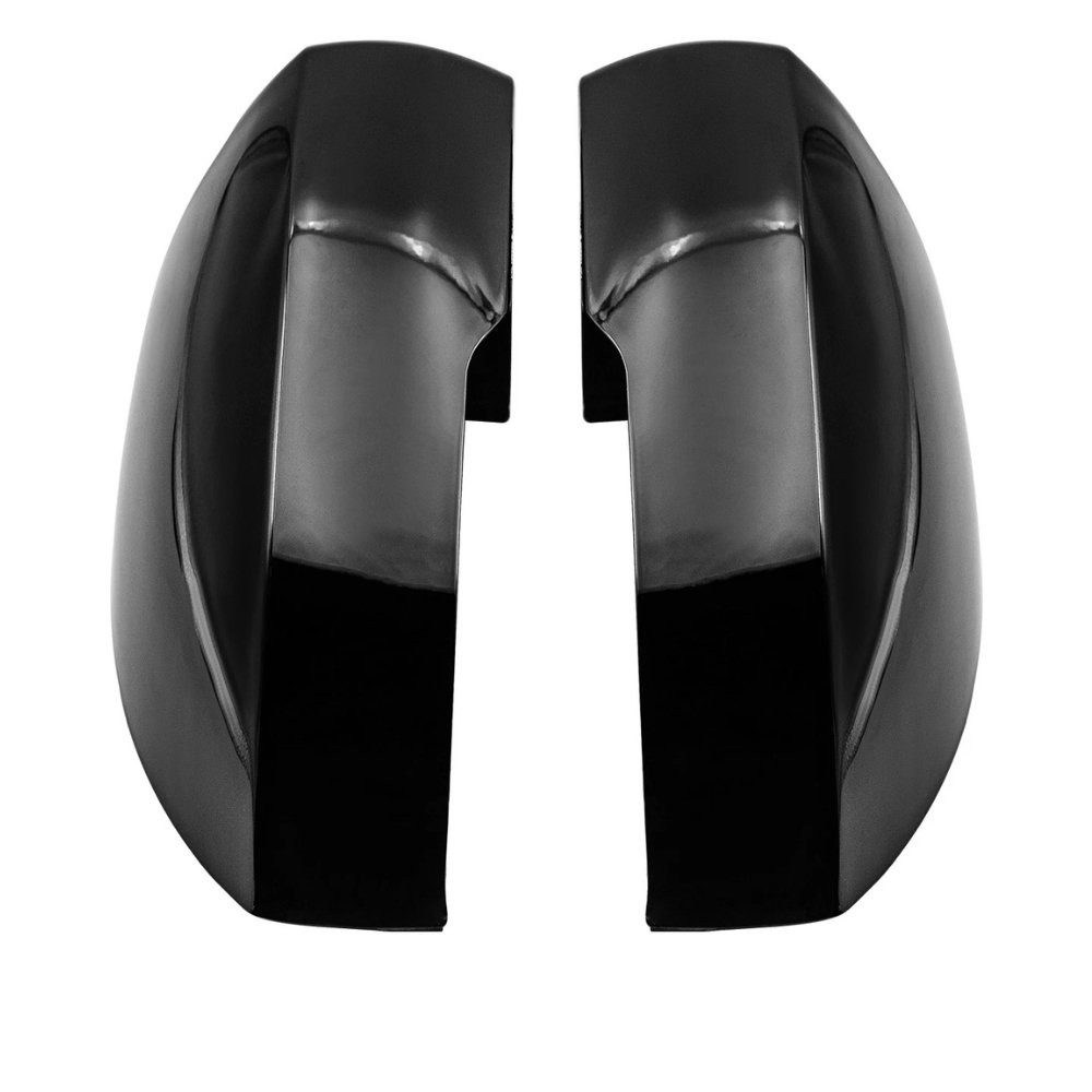 Gloss Black Wing Mirror Cover Caps for Range Rover Sport L494 L405 Discovery 5 2014–2021