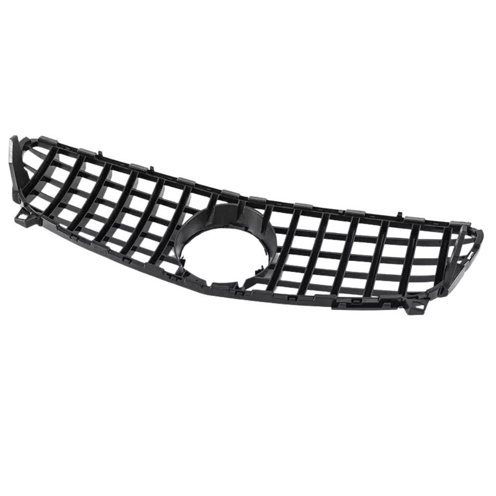 Mercedes A Class W176 Facelift GT Panamericana Front Grille Gloss Black 2015–2018