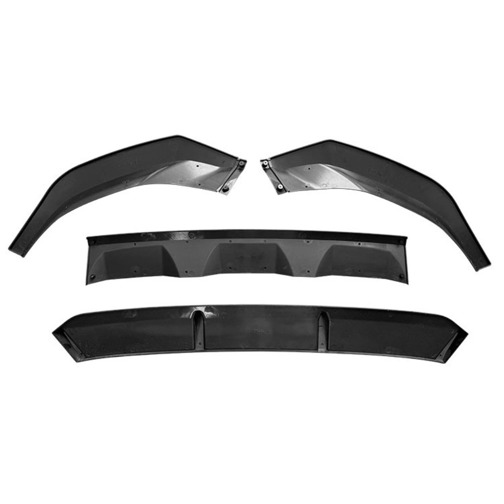 Audi Q7 SQ7 S Line Front Lip Splitter Gloss Black 4 Piece Kit 2019–2024