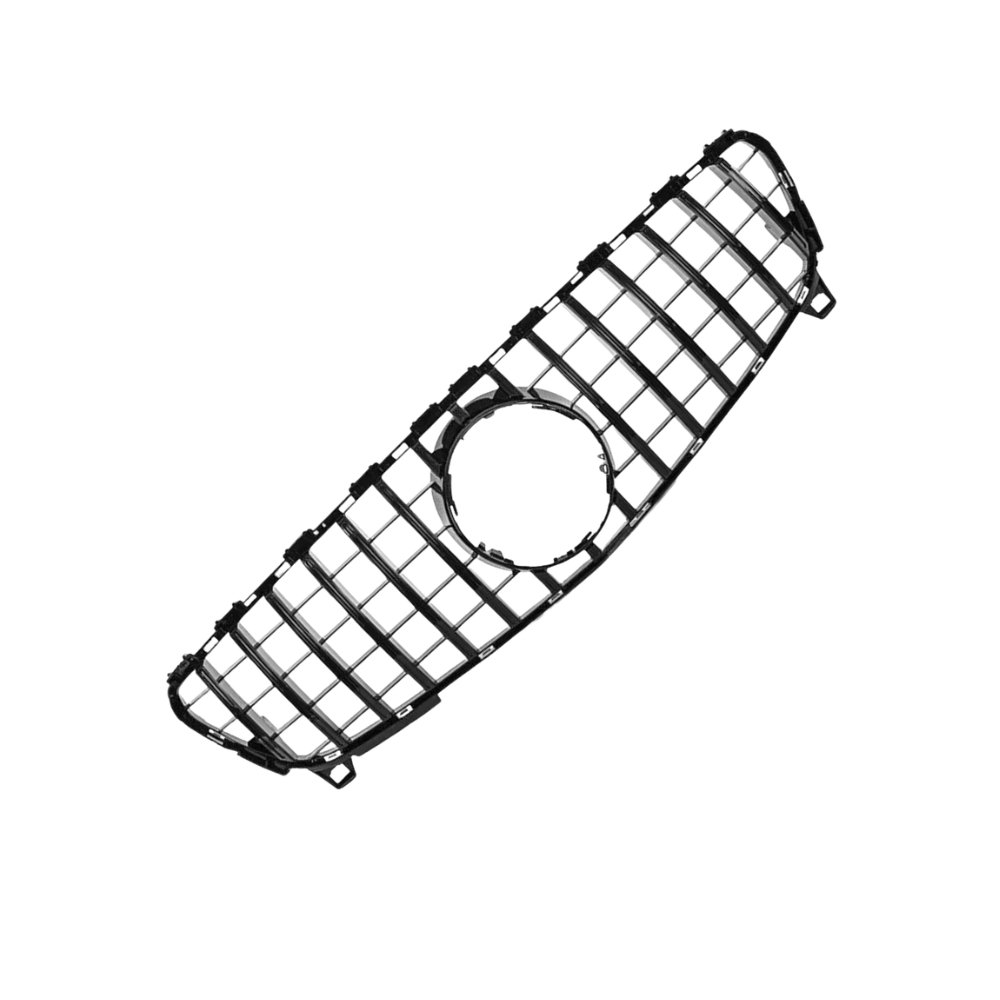 Mercedes A Class W176 Facelift GT Panamericana Front Grille Gloss Black 2015–2018