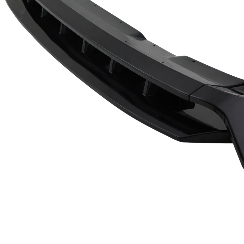 Audi Q8 SQ8 S Line Front Bumper Lip Splitter Gloss Black 4 Piece Kit 2018–2023
