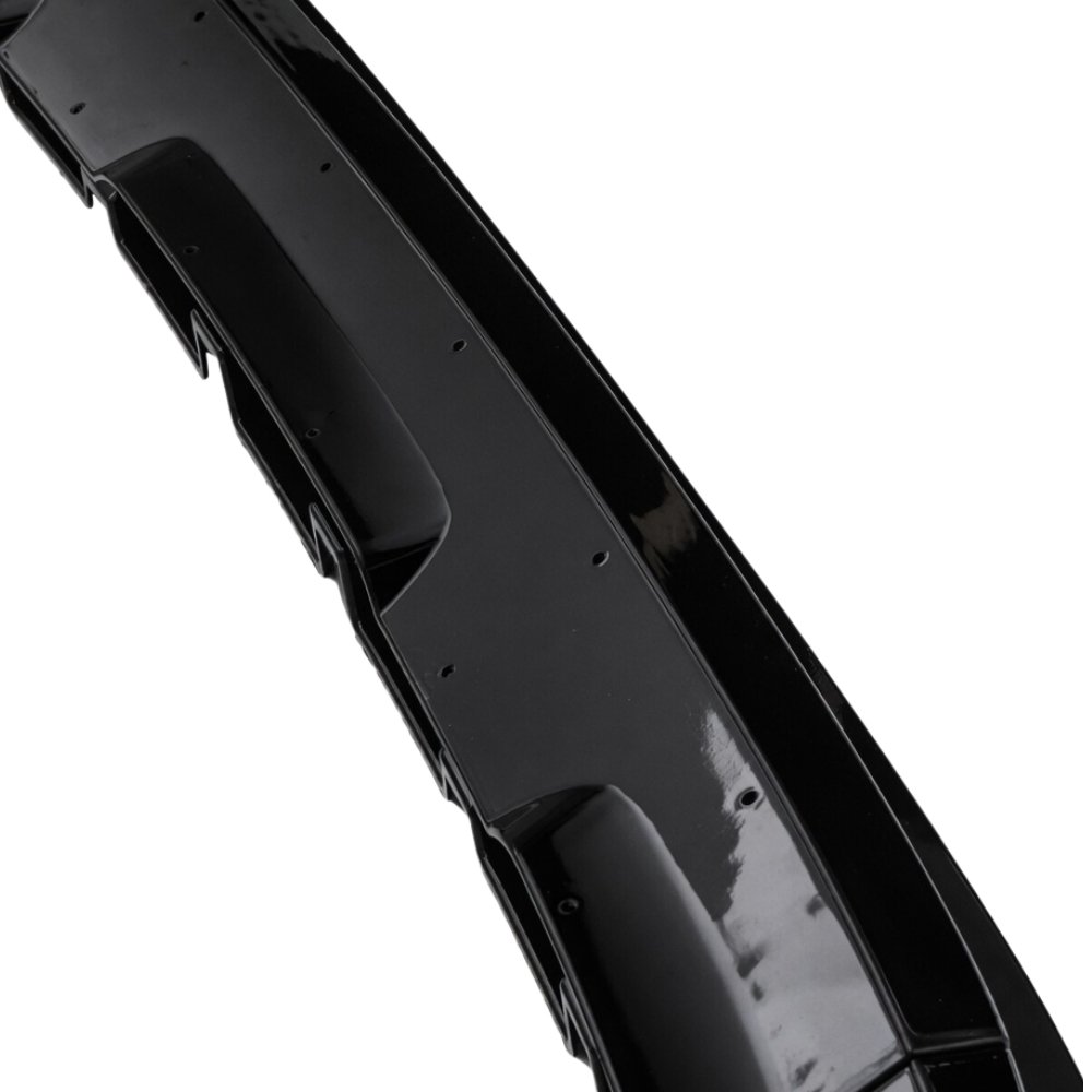 Audi Q8 SQ8 S Line Front Bumper Lip Splitter Gloss Black 4 Piece Kit 2018–2023
