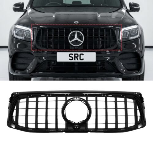 Mercedes GLB X247 AMG Line Panamericana GT Style Front Grille Gloss Black 2019–2024