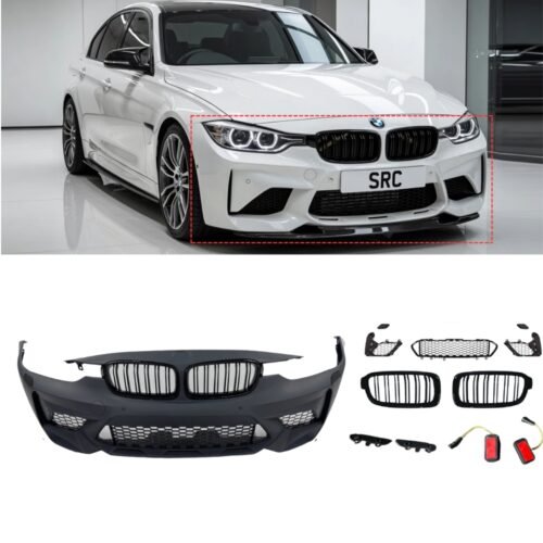 BMW 3 Series F30 F31 M2 Competition Style Front Bumper Conversion Kit 2012–2018