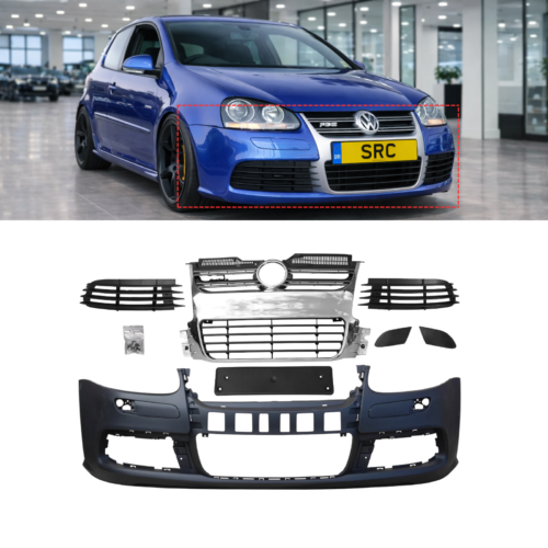 VW Golf MK5 R32 Look Front Bumper Body Kit Conversion Primed 2003–2009