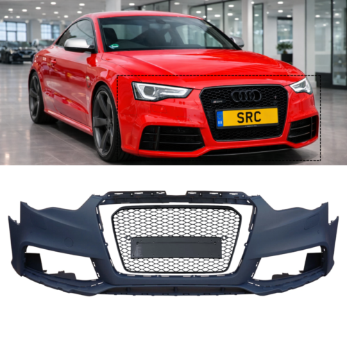 Audi A5 B8.5 RS5 Style Front Bumper Body Kit Primed Coupe & Sportback 2012–2016